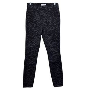 Good American Good Legs Crop Black Grey Jeans Women's Size 00/24